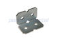 Corchetes menores/mayores de acero de desmontaje plateados cinc del hardware de acero de la construcción